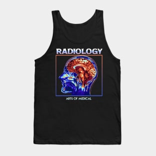 Radiology MRI Brain Art of Medical Tank Top